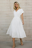 Nadira Tiered Midi Dress FINAL SALE