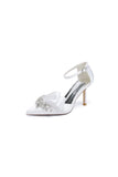 Pointed Toe With Rhinestone Stiletto Heels
