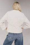 Zola Quilted Jacket in Bone FINAL SALE