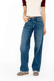 Sloane Wide Leg Jeans in Dark Wash