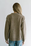 Brea Contrast Sweater FINAL SALE