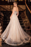 CADENCE GOWN STRAPLESS CRYSTAL EMBELLISHED GOWN WITH OVERSKIRT