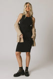 Daphne Midi Dress in Black FINAL SALE