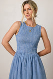 Louella Smocked Midi Dress FINAL SALE