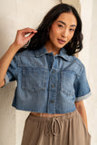 Nina Denim Button Up FINAL SALE