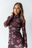 Jovie Floral Mesh Maxi Dress FINAL SALE