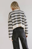Kamryn Striped Knit Top FINAL SALE
