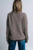 Jones Knit Sweater in Brown