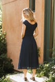 Kimber Plaid Midi Dress FINAL SALE