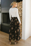 Llara Floral Maxi Skirt FINAL SALE