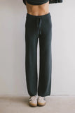 Jesse Waffle Knit Pants in Navy FINAL SALE