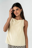 Zola Tank Top in Yellow