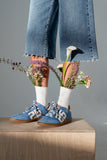 Kelly Retro Sneakers in Blue