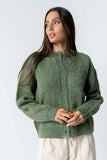 Russel Oversized Sweater in Green