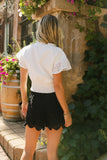 Morgan Eyelet Lace Blouse FINAL SALE
