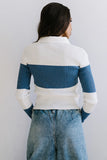 Wrenley Striped Sweater in Blue FINAL SALE