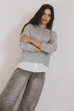 Marcel Knit Sweater in Grey FINAL SALE