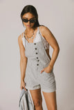Syd Striped Overalls FINAL SALE