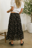 Moora Tiered Midi Skirt FINAL SALE