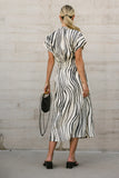 Winona Abstract Midi Dress FINAL SALE
