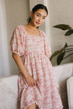 Hannah Floral Midi Dress FINAL SALE