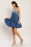 BLUEBELL BABYDOLL MINI DRESS