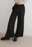 Mina Wide Leg Pants in Black FINAL SALE