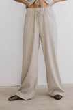 Eslyn Baggy Pants in Taupe FINAL SALE