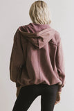 Viva Zip Up in Purple FINAL SALE