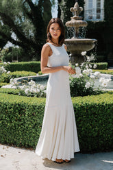 Marlon Maxi Dress in Ivory