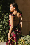 Jesse Satin Maxi Dress