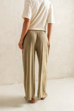Nico Wide Leg Pants in Olive FINAL SALE