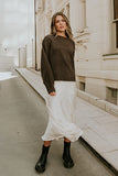 Josey Oversized Sweater in Brown FINAL SALE