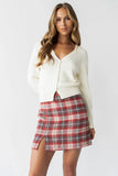 Marlie Knit Cardigan in White