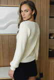 Marissa Knit Sweater in Ivory