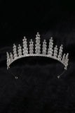 Silver Crystal Tiara For Women