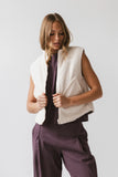 Maddox Reversible Sherpa Vest FINAL SALE
