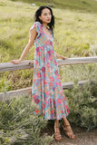 Skipper Tropical Midi Dress FINAL SALE