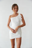 Sonia Draped One Shoulder Mini Dress