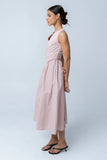 Jaynie Midi Dress in Rose