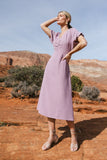 Maeve Midi Dress in Lavender FINAL SALE