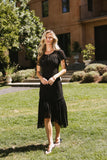 Dallas Sheer Midi Dress FINAL SALE