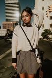 Junie Contrast Sweater FINAL SALE