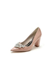 Ivory High Heels with Modern Design