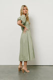 Kate V Neck Midi Dress FINAL SALE