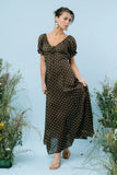 Julianna Polka Dot Maxi Dress