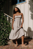 Mariella Smocked Maxi Dress