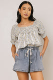 Raven Shorts in Medium Wash FINAL SALE