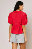 Asha Collared Blouse