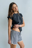 Vinnie Muscle Tee in Black